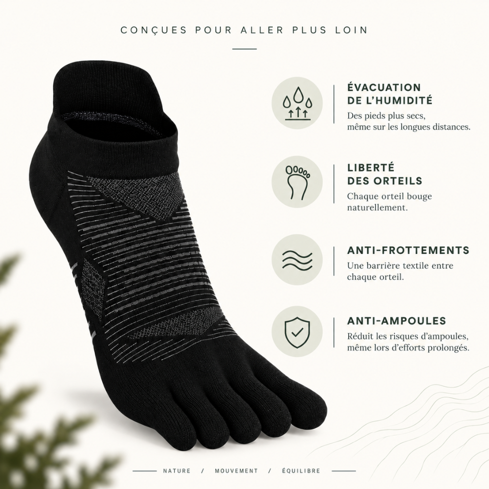 Chaussettes doigts de pieds